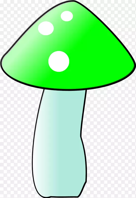 蘑菇动画剪辑艺术-卡通芹菜