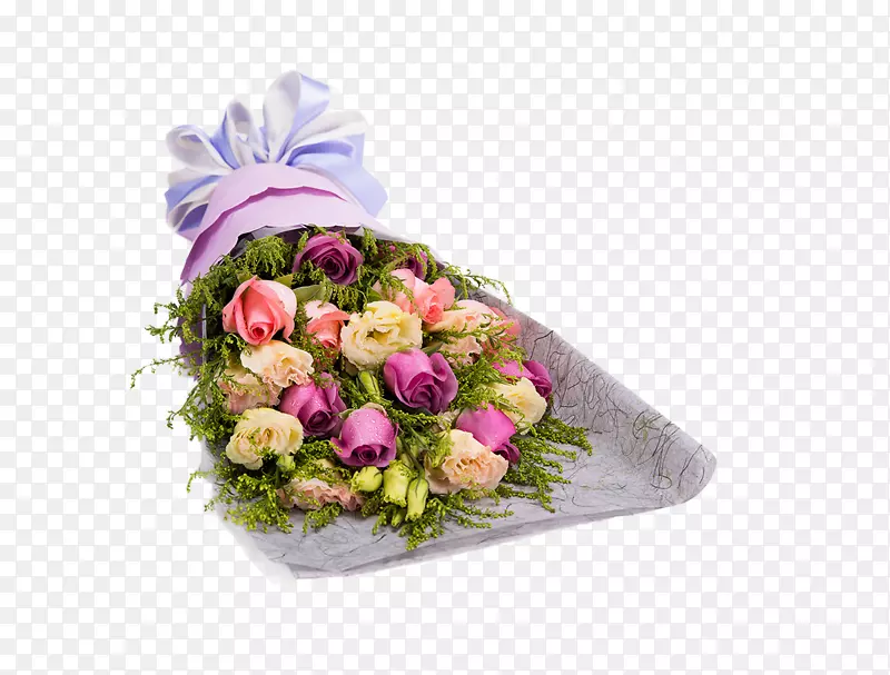 花园玫瑰，花卉设计，花束，情人节礼物