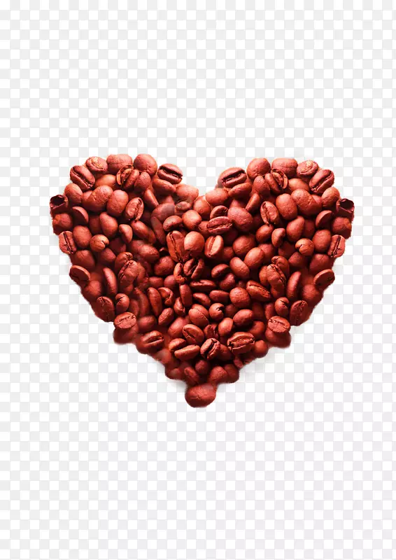 速溶咖啡卡布奇诺咖啡厅-心形咖啡豆儿童