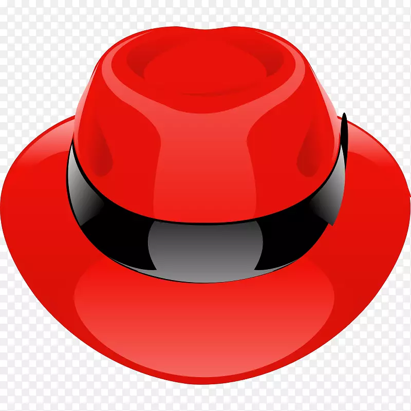 白帽红帽linux安全黑客剪辑艺术-红色帽子图片