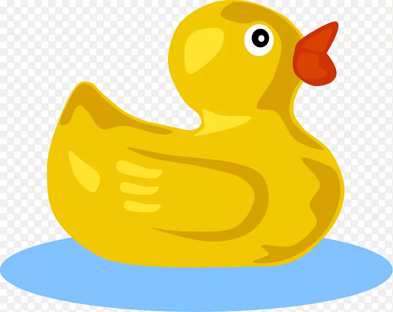 鸭夹艺术-卡通橡胶鸭