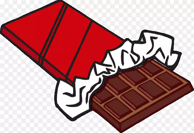 巧克力棒糖果杏仁快乐剪贴画巧克力棒剪贴画