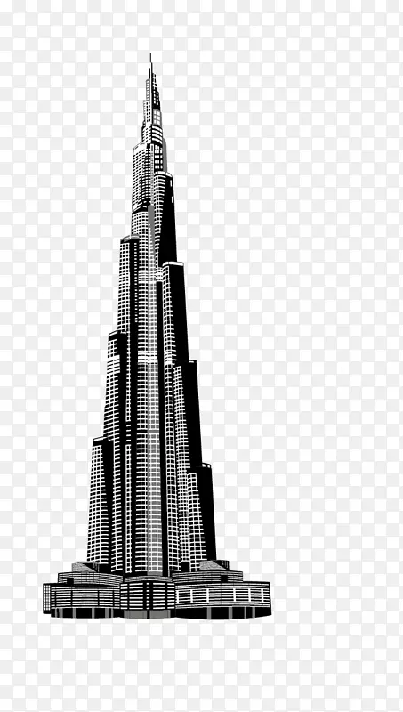 摩天大楼土坯插图-世界摩天大楼