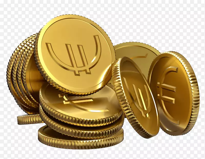 硬币版税-免费-欧元硬币插图