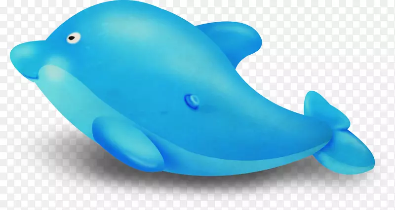 海豚土坯插图-可爱的海豚