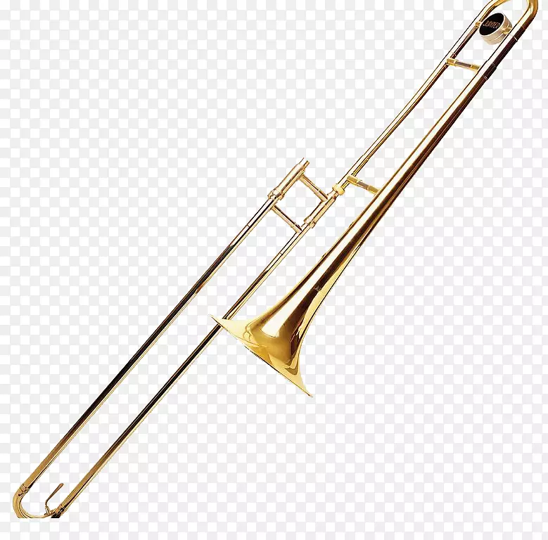黄铜乐器，喇叭，长号，管乐器.金长号