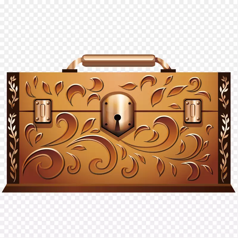 adobe插画师-复古手提箱