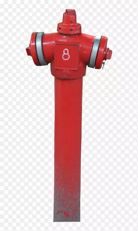 消防栓-漂亮的红色消防栓