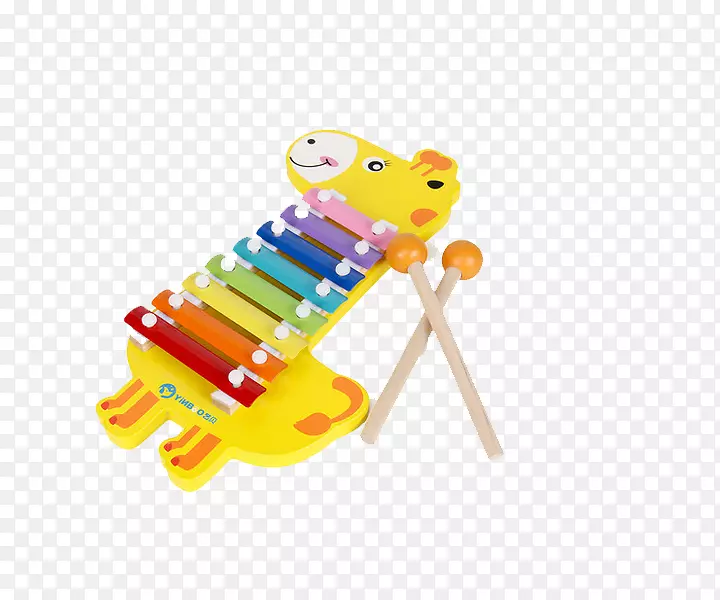 木琴玩具打击乐器鼓长颈鹿木琴