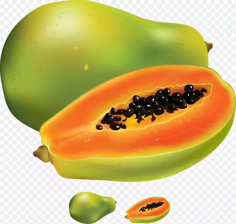 番木瓜水果食品鳄梨鳄梨