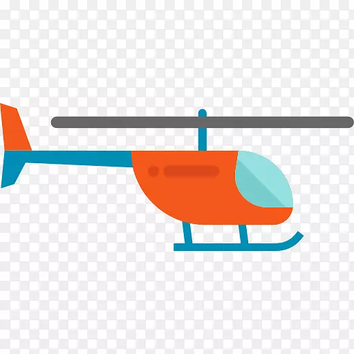 直升机飞行飞机可伸缩图形图标-直升机