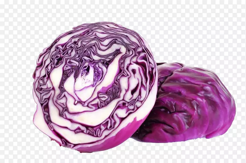 红色卷心菜有机食品无蔬菜紫色卷心菜拉料