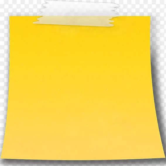 纸贴-它的便笺，胶带，贴纸.黄色粘纸