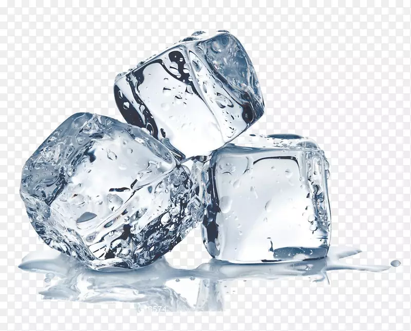 冰袋冷冻冰块冷-三个冰块
