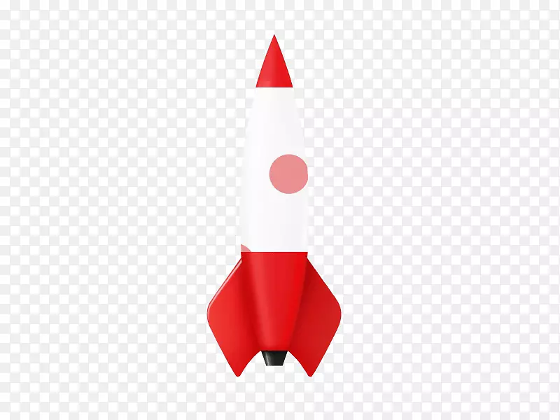 文字插图-红色火箭