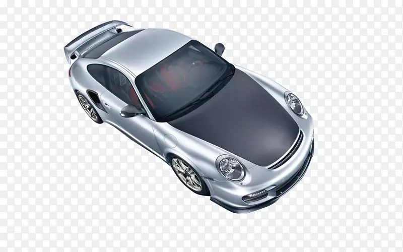 保时捷911 GT2保时捷911 GT3跑车灰色保时捷