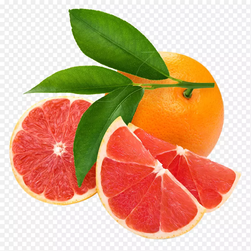 橙汁葡萄柚血橙红色葡萄柚
