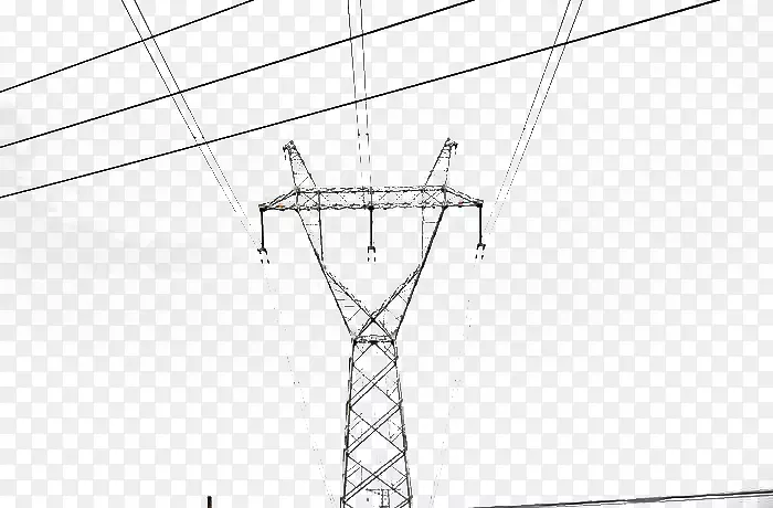 黑白结构型式高压电线