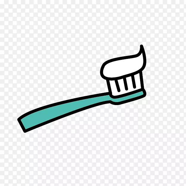 牙刷牙膏卡通牙刷
