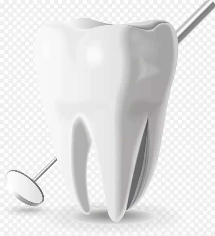 牙齿口腔-医学牙科模型图标