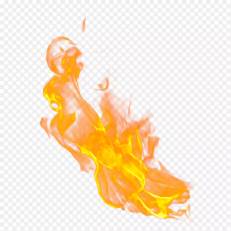 火焰光-金色火焰艺术，酷火焰