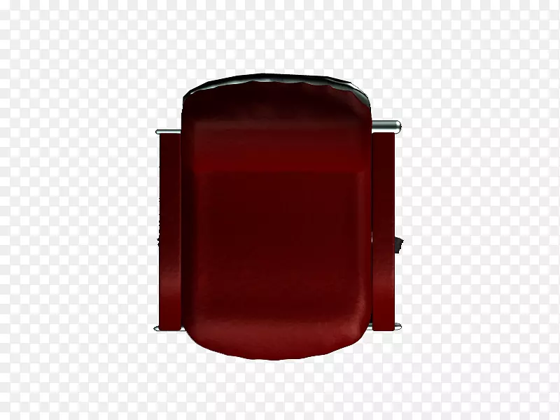红色长方形座椅