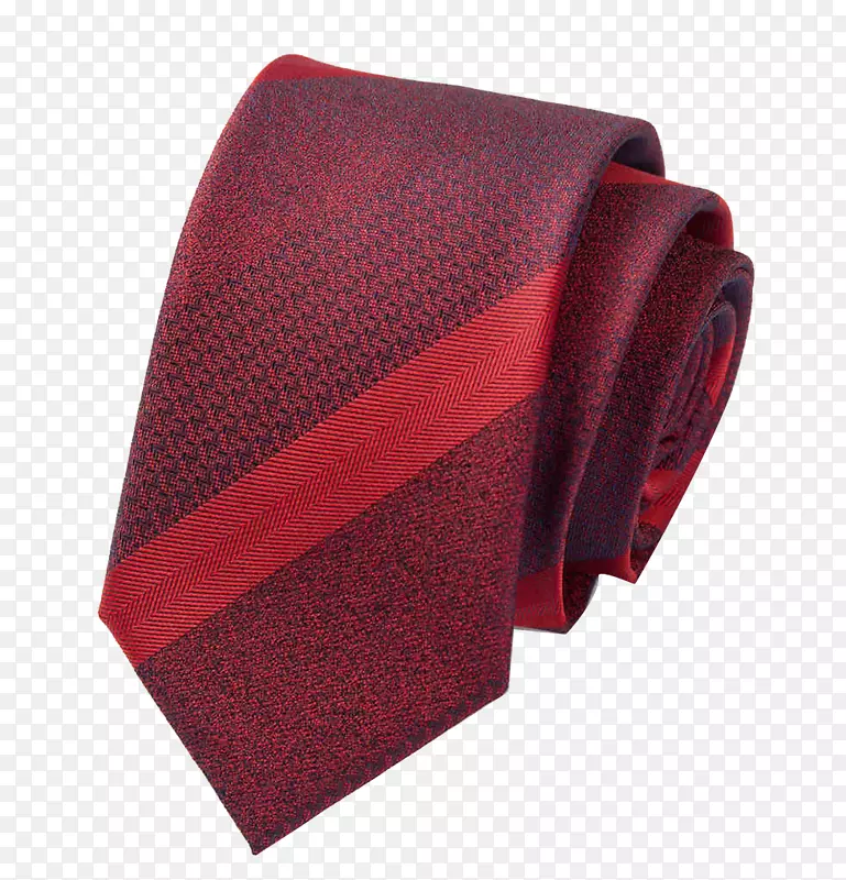 领带设计师红-男士真丝红领带
