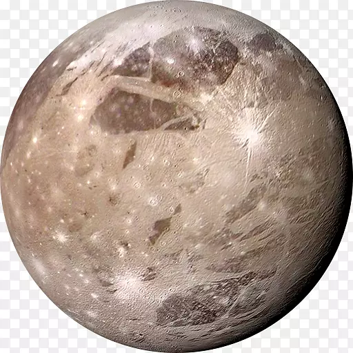 木星自然卫星伽利略卫星的木卫二卫星-离开月球在月球上