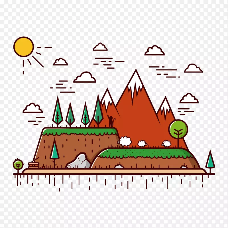 景观插图-山