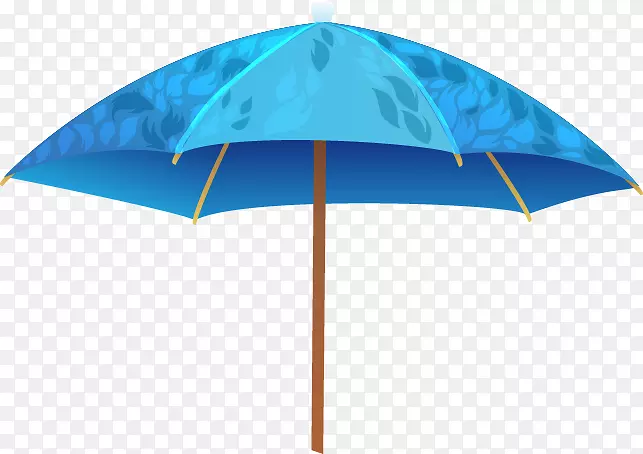 蓝色剪纸艺术.蓝色油纸伞