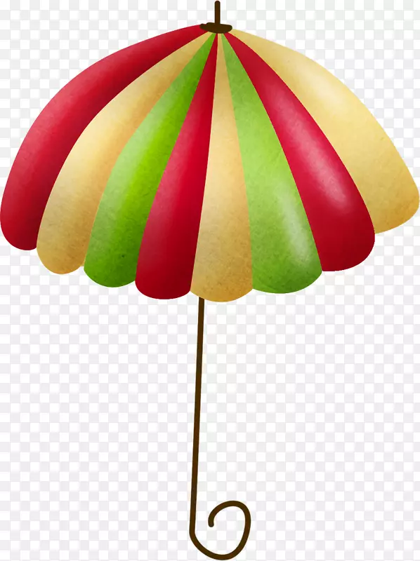雨伞剪贴画彩绘伞