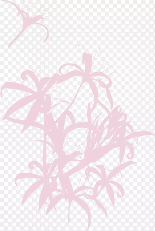 花瓣视觉艺术花卉图案-紫色图案