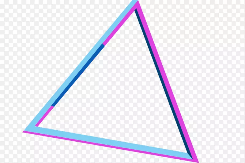 三角形几何设计者-创造性几何梯度三角形