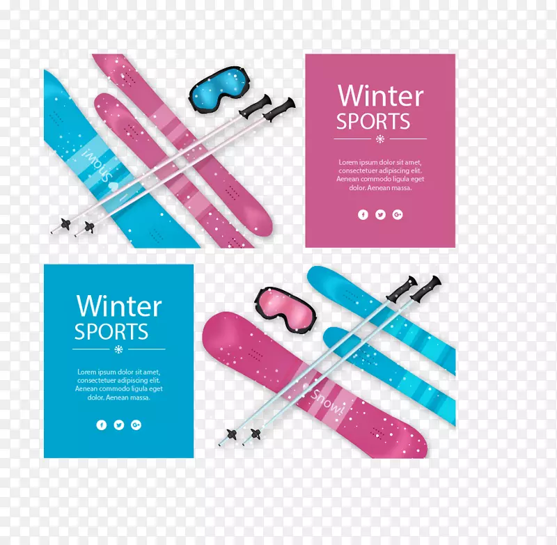 冬季滑雪运动-冬季滑雪