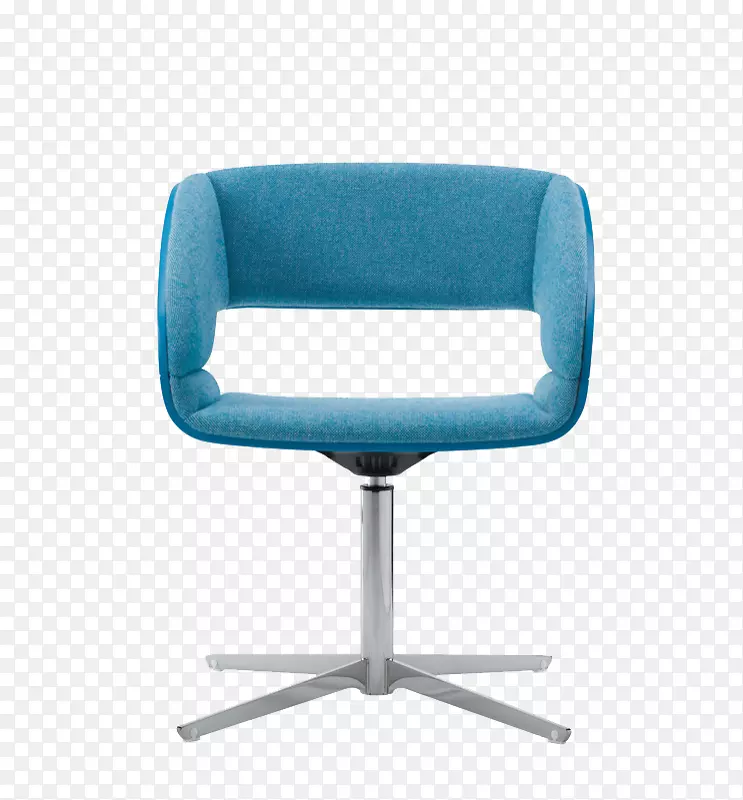 办公椅桌子家具极简装饰天蓝色办公椅