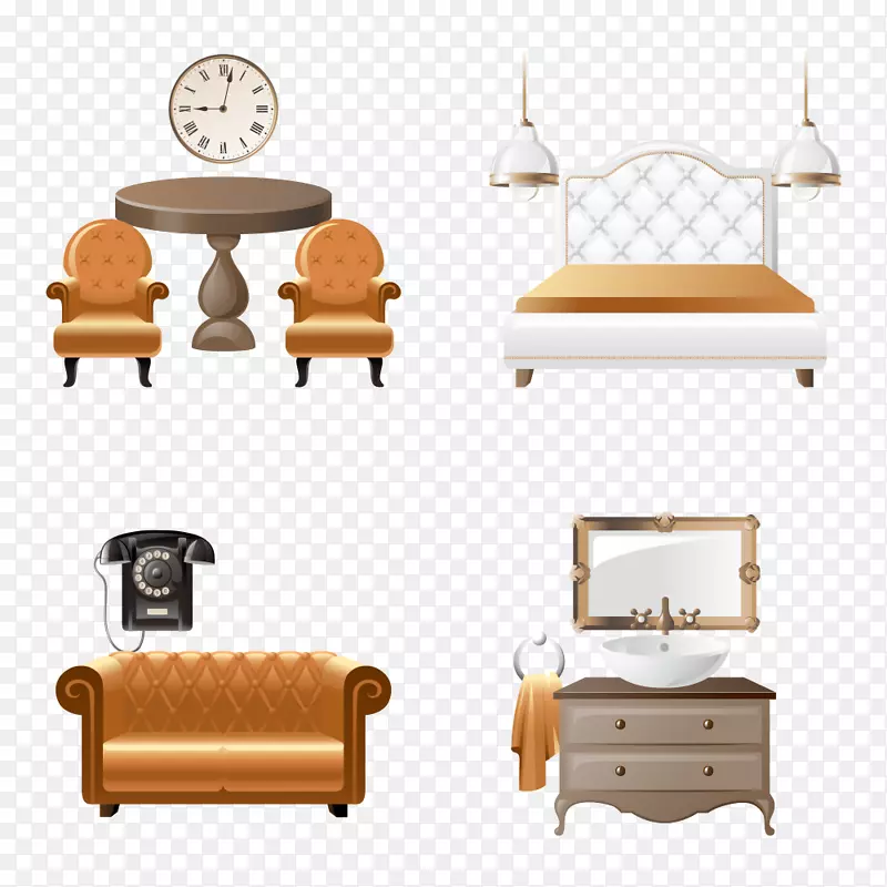 桌子古董家具椅子沙发家具