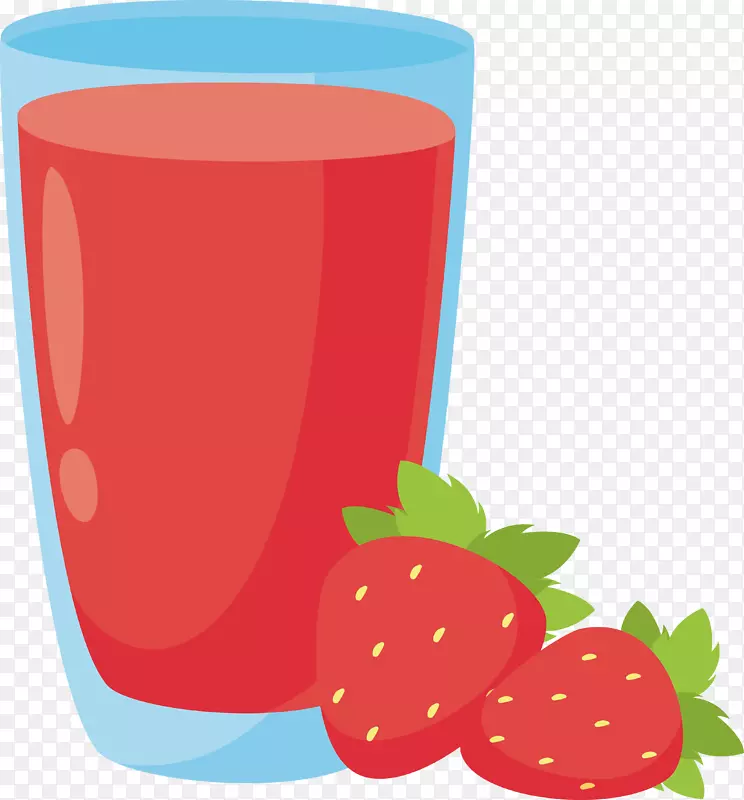 橙汁草莓汁苹果汁-草莓汁设计