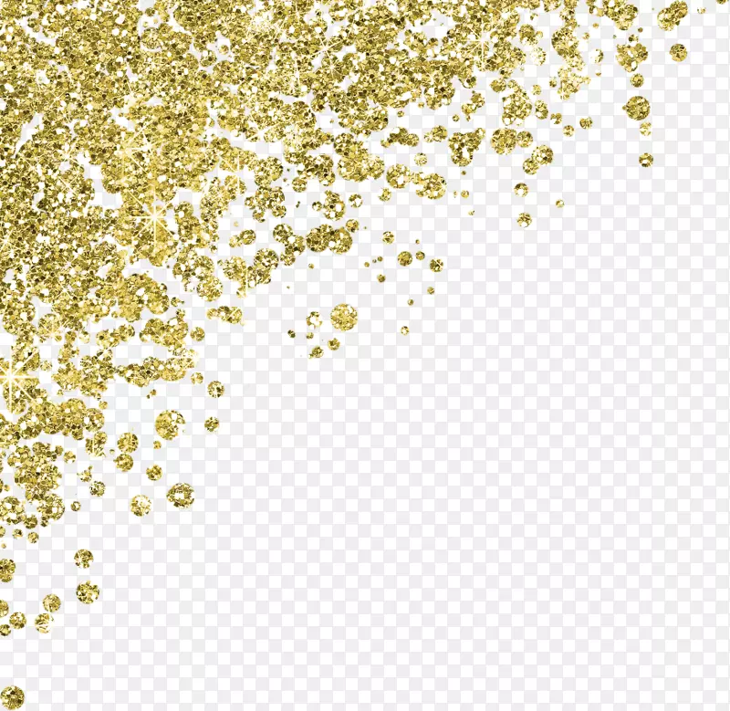 金色亮片装饰角PNG图片素材下载_图片编号386504-PNG素材网
