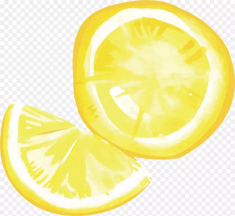 柠檬黄-黄柠檬片
