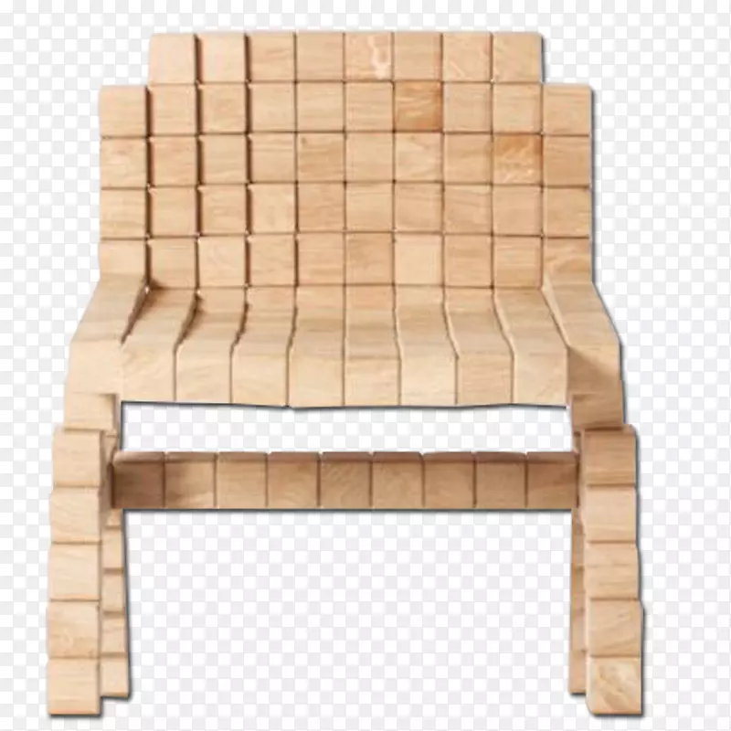 餐桌家具木器设计师-木频创意椅
