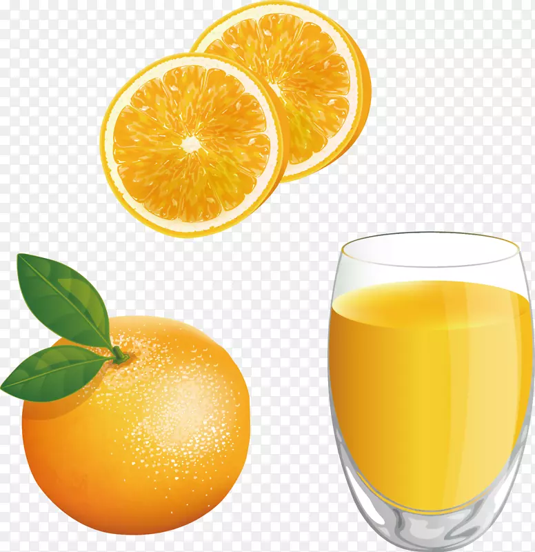 橙汁，新鲜柠檬汁
