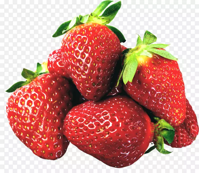 草莓果夹艺术-草莓果