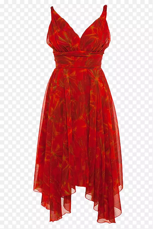 裙晚礼服女式红裙