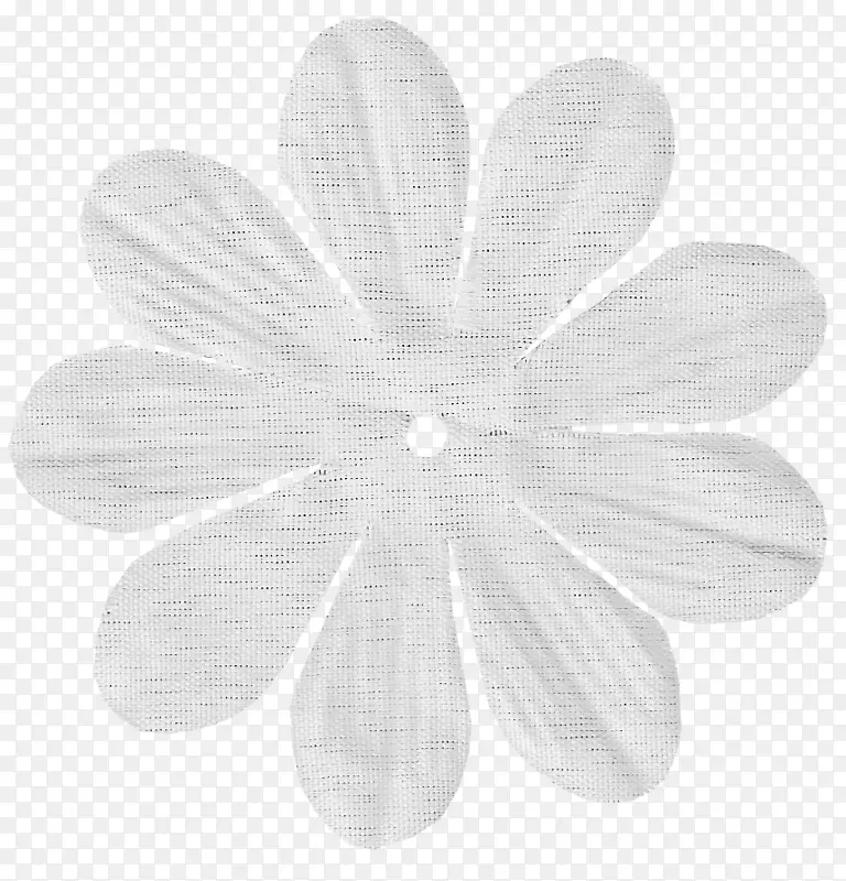 白色花瓣图案-装饰雪花形状
