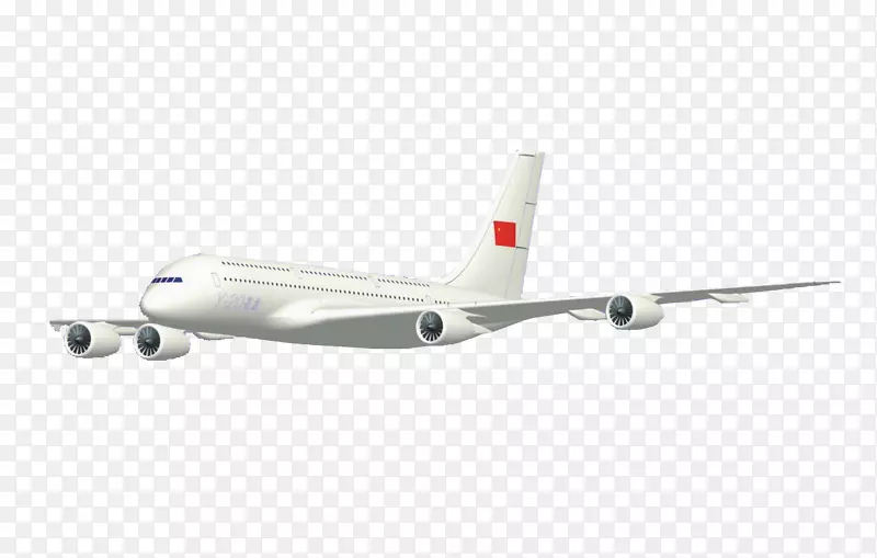 飞机襟翼-白色飞机