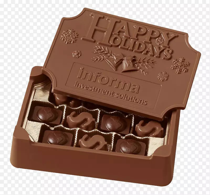巧克力松露礼品糖果巧克力盒艺术-巧克力礼物