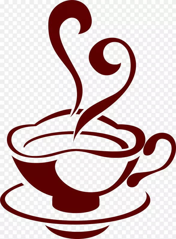 咖啡热巧克力标识-咖啡简单热饮料