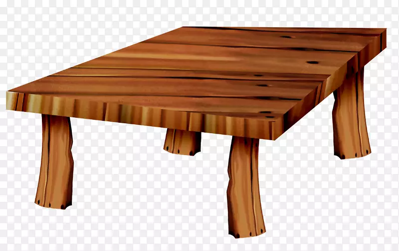 咖啡桌木夹艺术木桌