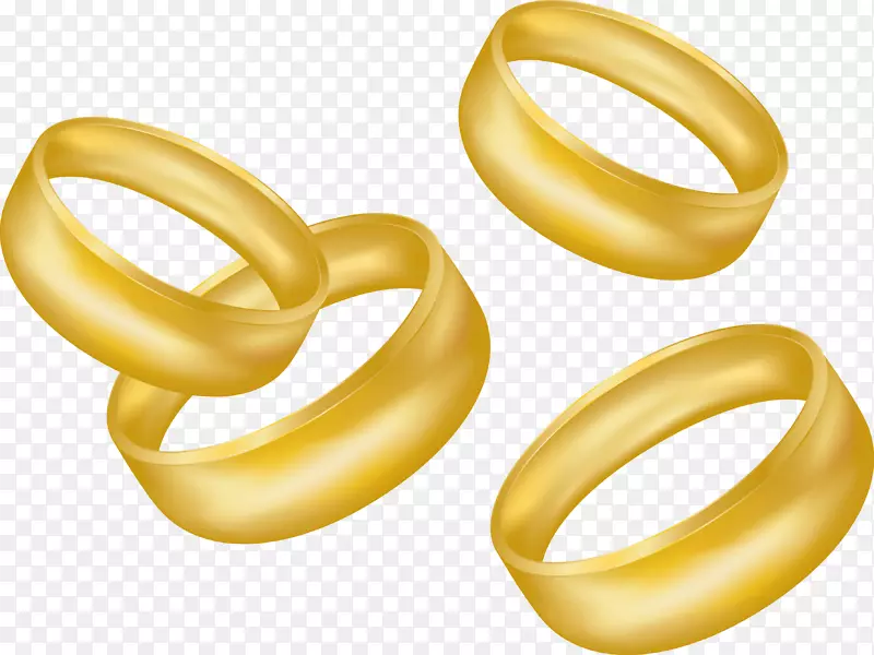 结婚戒指金环
