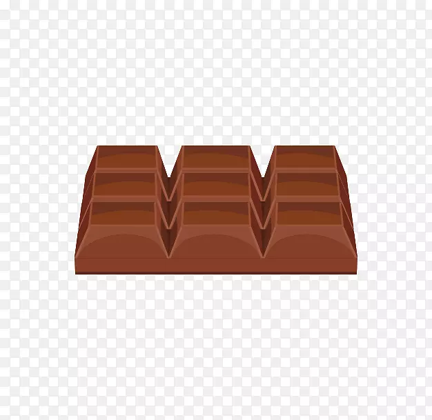 图案-平面创意巧克力
